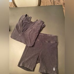 Free People Hot Shot Reversible Set